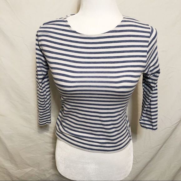 Brandy Melville Striped Crop Top - Picture 1 of 4